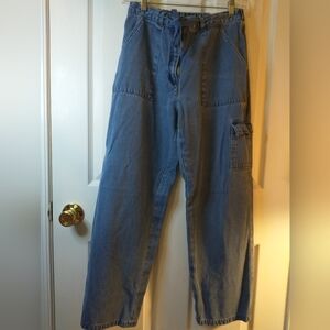 A.K.S 90's  jeans baggy carpenter style size small